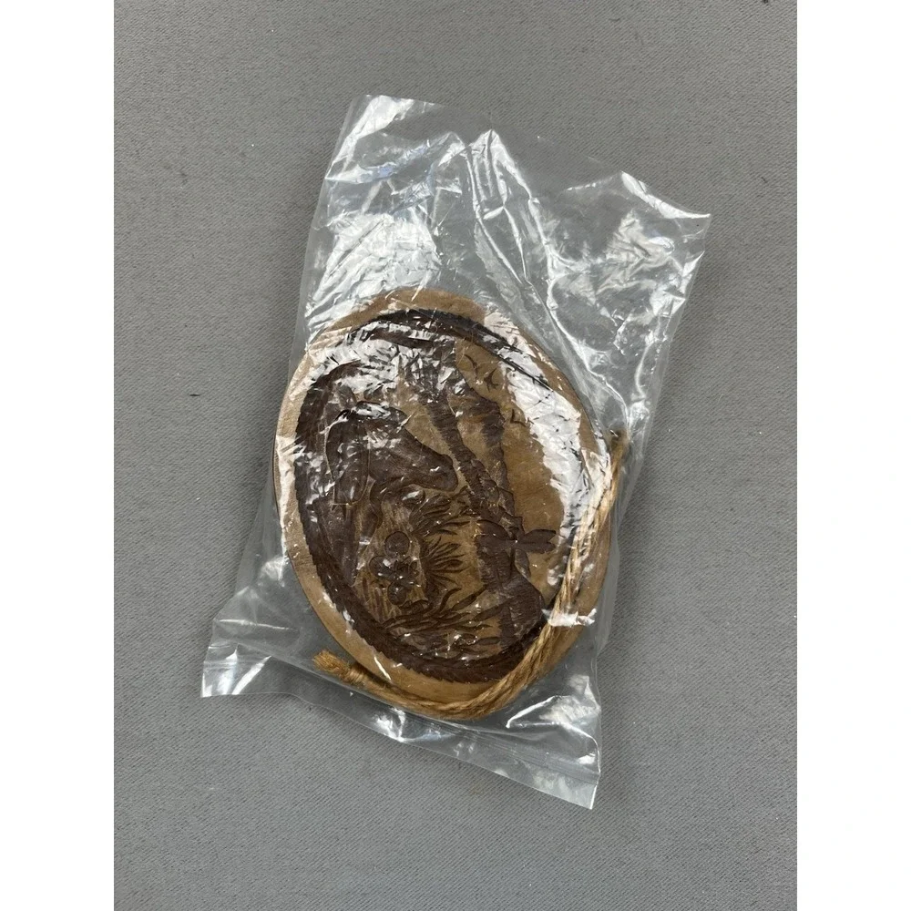 Summer‎ Frog and Dragonfly Springerle Cookie Mold Oval Hand Made in Switzerland